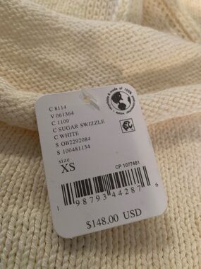 We The Free Crewneck Sweater in White/Cream